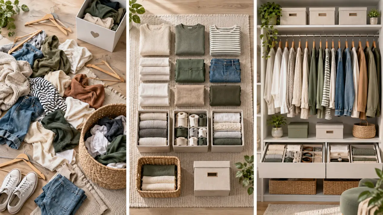 Organisation dressing : 3 étapes pour désencombrer et optimiser votre espace