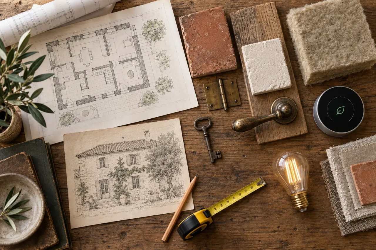 Rénover une maison ancienne : préserver le cachet et gagner en confort
