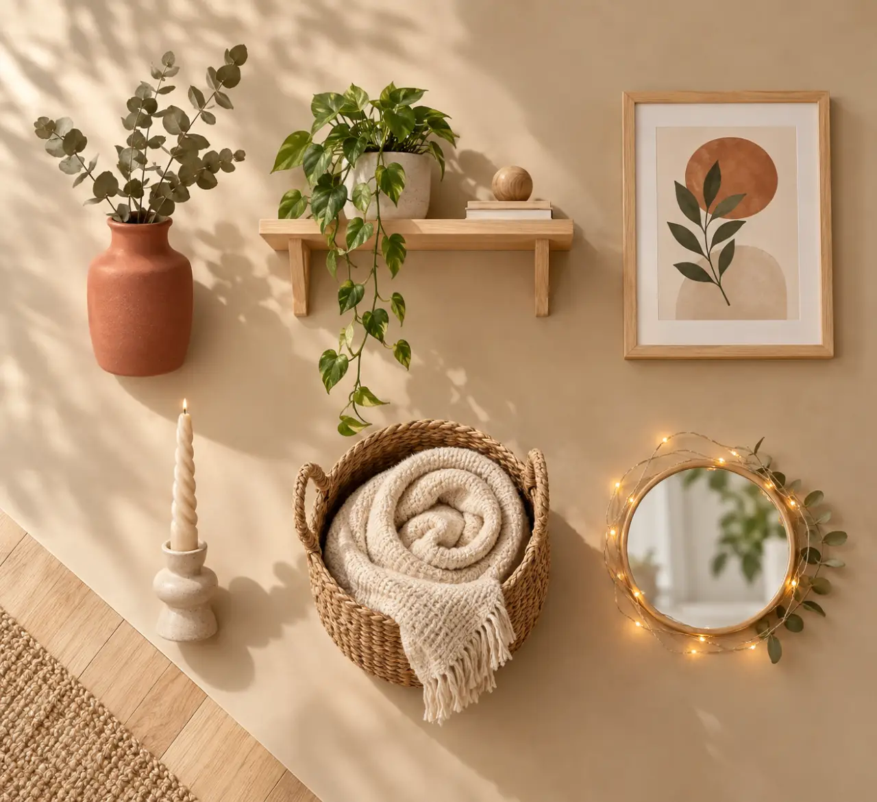 Déco fait maison facile : 6 objets pour habiller un coin vide sans gros outils