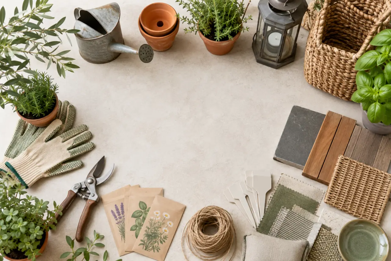 Accessoires de jardin : choisir selon l’espace, le style et la résistance
